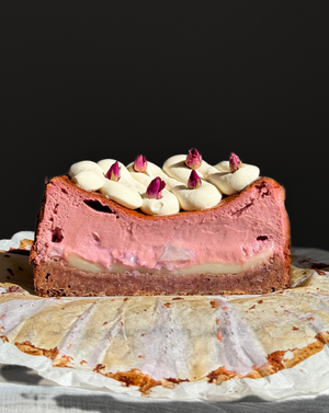 HALF Mochi Filled Burnt Basque Cheesecake
