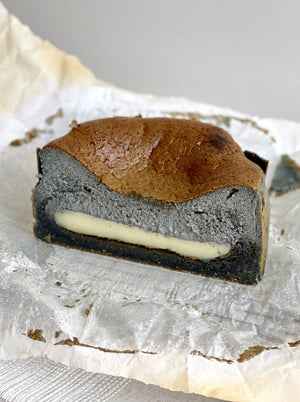 HALF Mochi Filled Burnt Basque Cheesecake