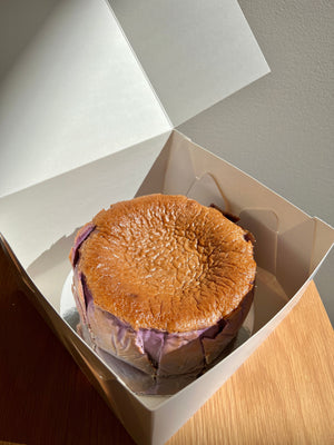 HALF Mochi Filled Burnt Basque Cheesecake