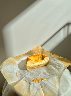 HALF Mochi Filled Burnt Basque Cheesecake