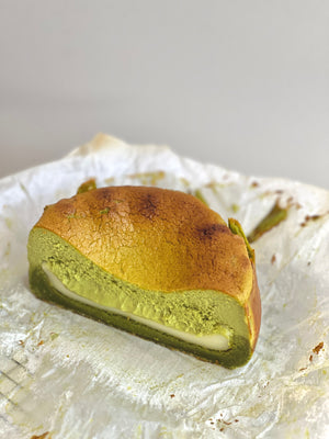 HALF Mochi Filled Burnt Basque Cheesecake