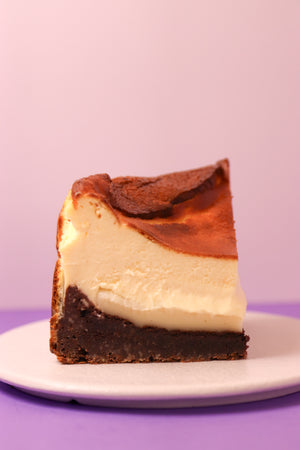 Open image in slideshow, Mochi Filled Burnt Basque Cheesecake (By the slice)
