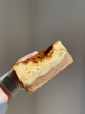 HALF Mochi Filled Burnt Basque Cheesecake